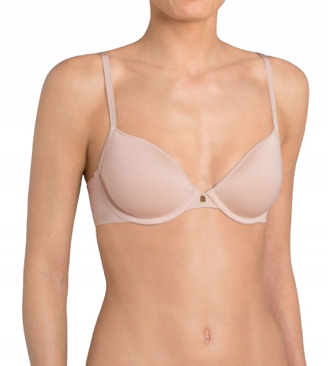 Podprsenka hladká push-up béžová plunge zvětšovací Triumph Whu 75A