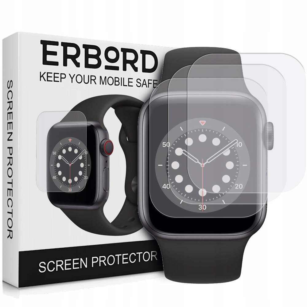 

3X Folia Hydrożelowa Do Apple Watch 4/5/6/SE 40MM