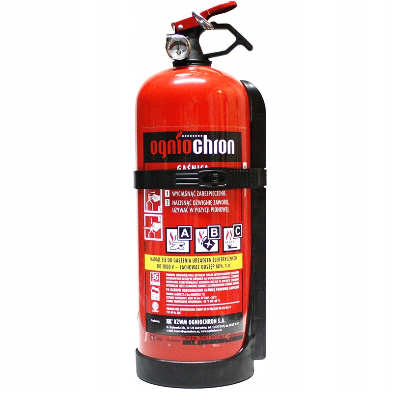 Gaśnica Jachtowa Z Uchwytem Abc 2kg 00130