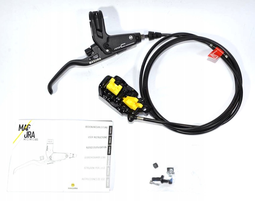 Hydraulická 4-pístková brzda Magura Mt C4 zadní kolo 170 cm