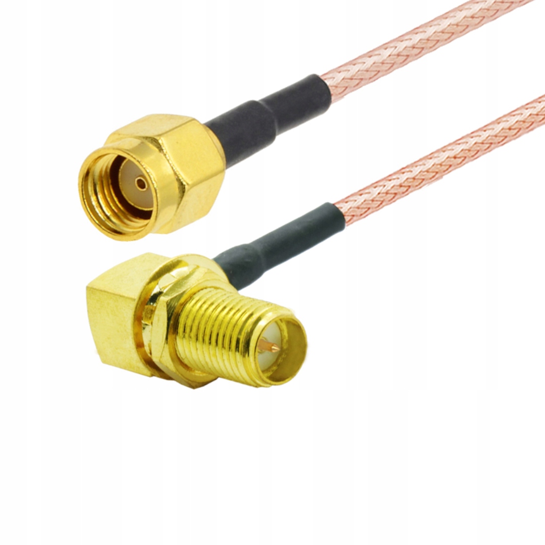 Pigtail Sma-rp zásuvka Sma-rp zástrčka RG316 5 m V1