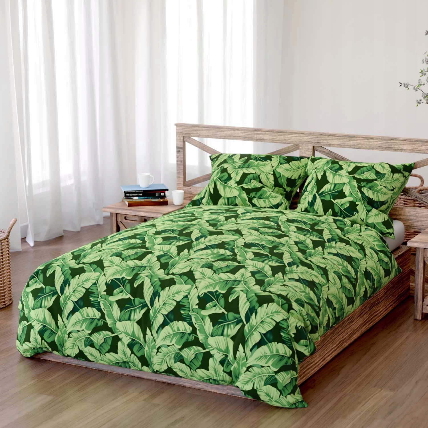 POŚCIEL BAWEŁNA KOMPLET 220x200 + POSZEWKA 2SZT 70x80 CM GRUBA Marka Spod Igły i Nitki