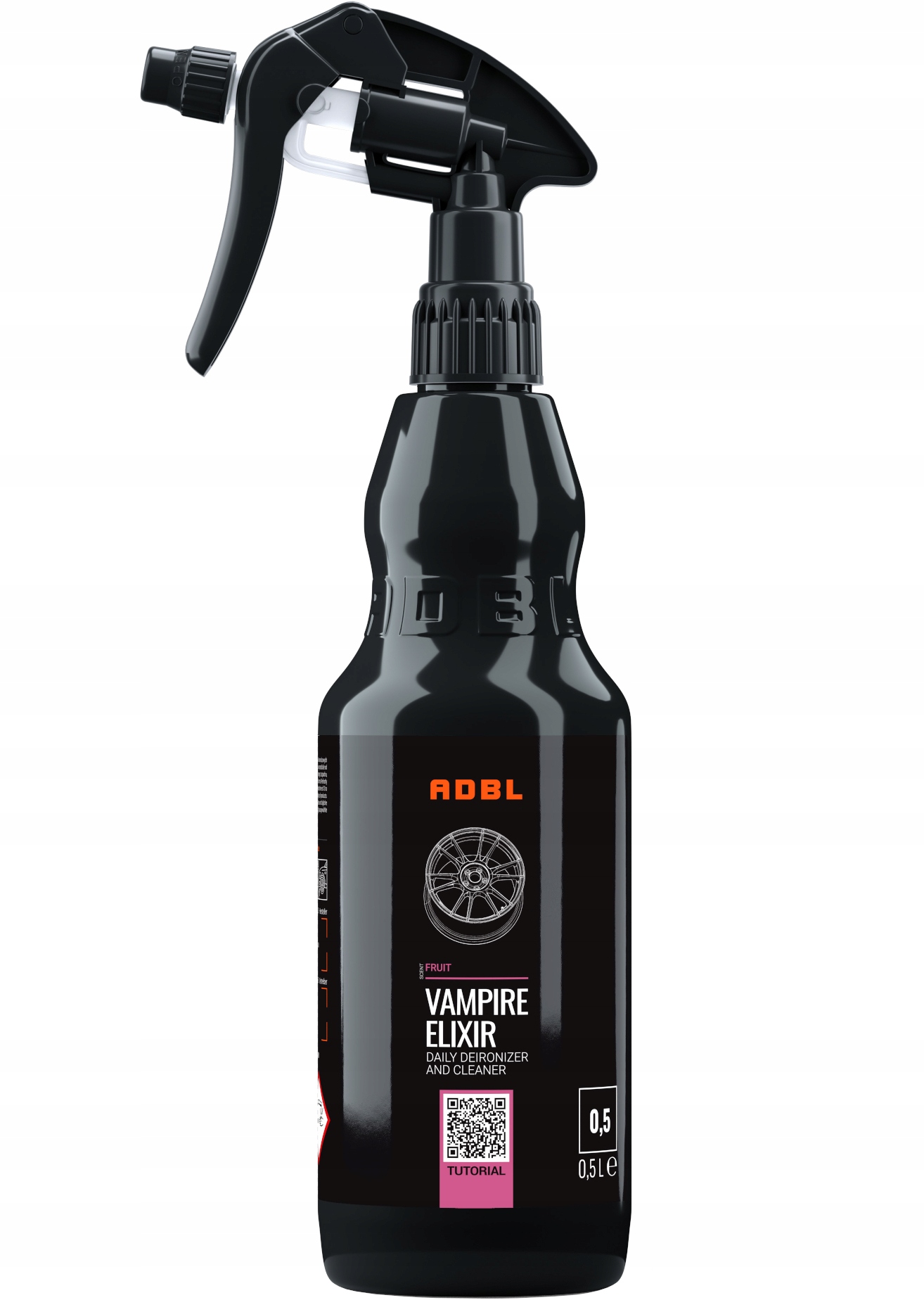 Adbl Vampire Elixir 0,5L Płyn Do Czyszczenia Mycia Felg Krwawiąca Czerwona