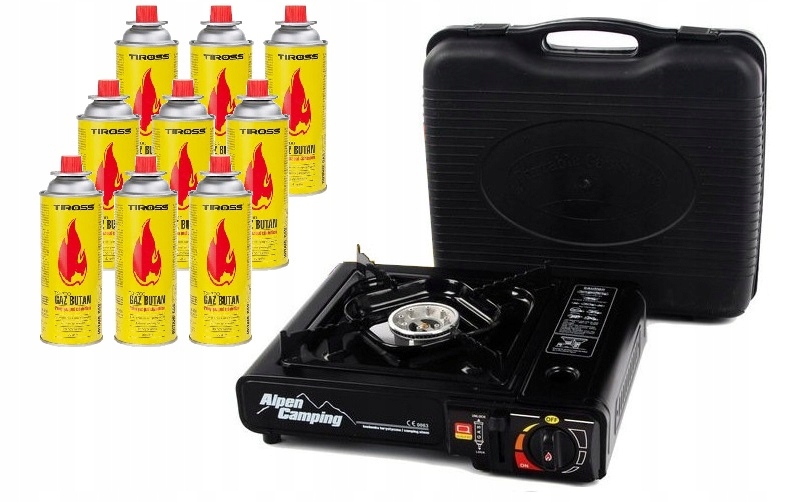 

Kuchenka Turystyczna gazowa Alpen Camping Gaz x9