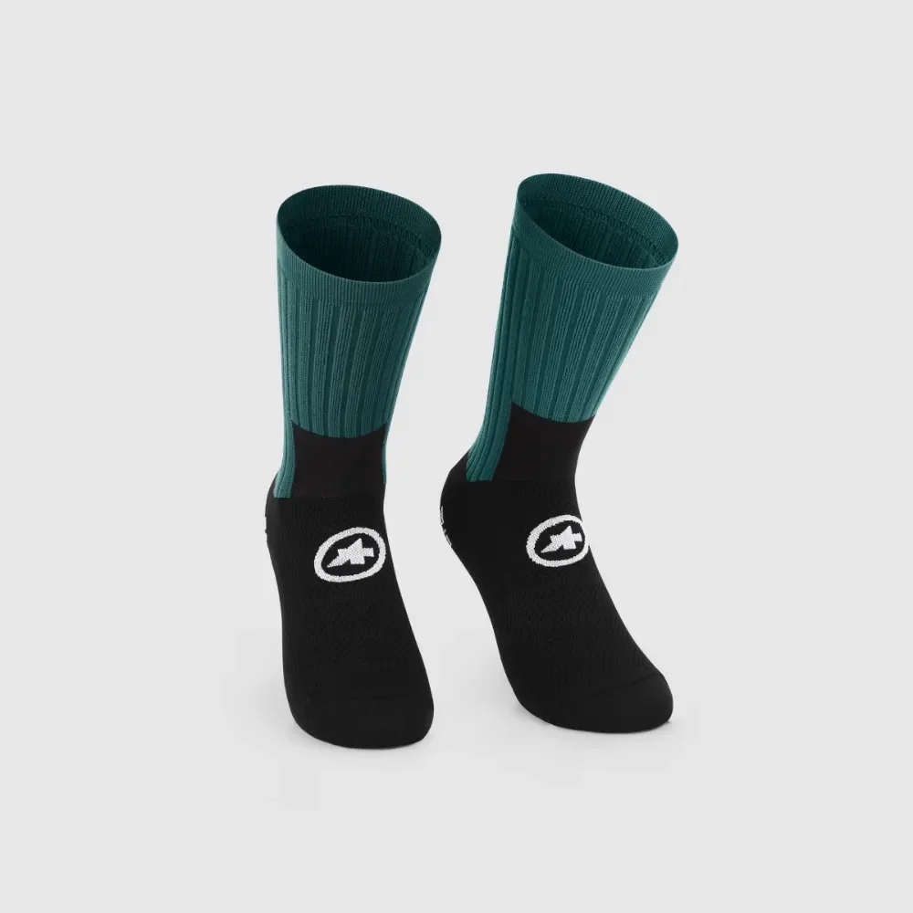 Skarpetki Assos Tactica T5 Socks Foundation Green 0 35-38