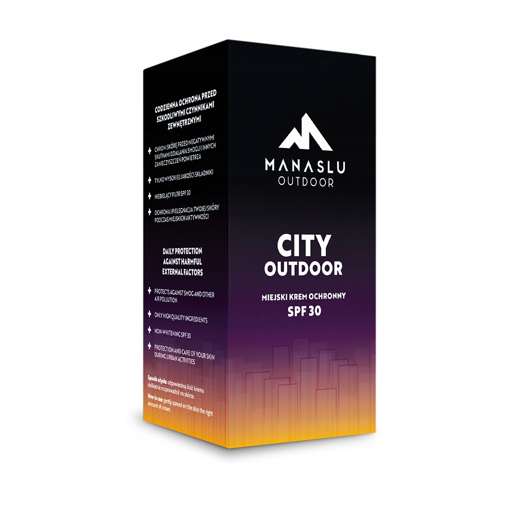 

Manaslu City Outdoor miejski krem ochronny SPF30