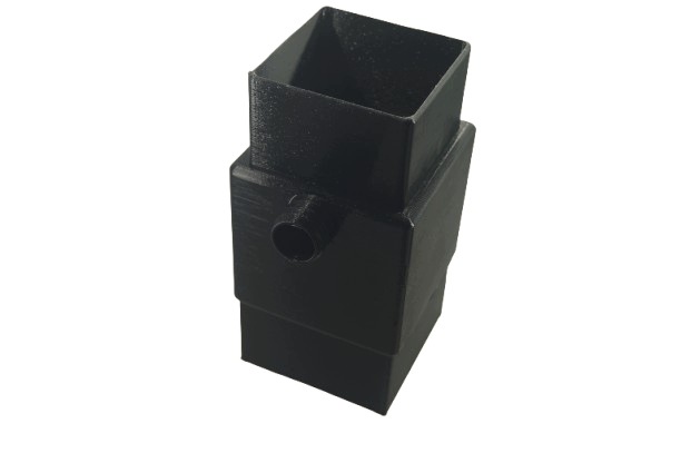 Zbieracz Łapacz Wody Deszczówki Rynny 80X70 mm System Gelaco Qstalyo