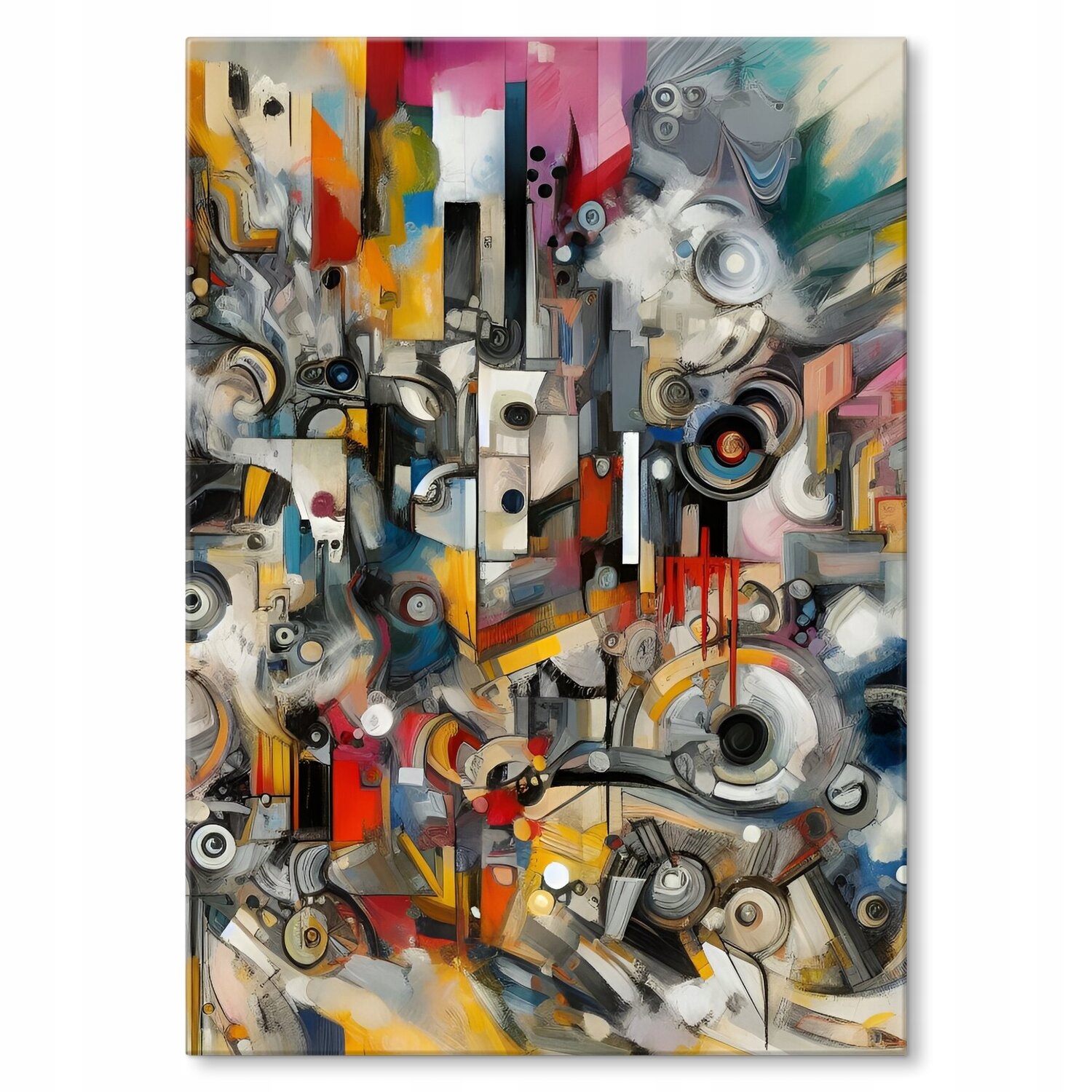 Kovový plakát Teorie chaosu 3 Šidítko Plech 42 x 59,4 cm Dárek