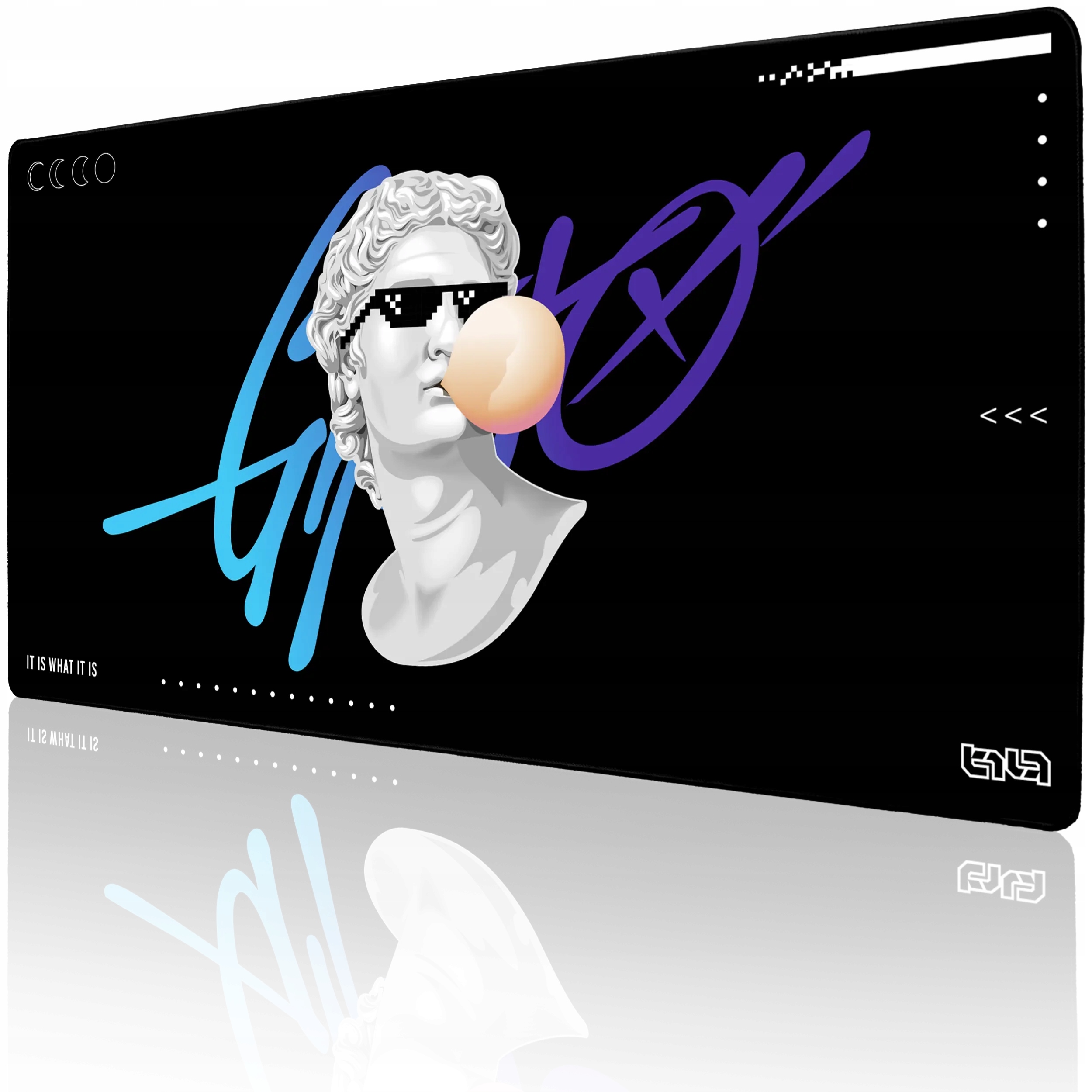 Podkładka Pod Myszkę XXL It Is What It Is 100x50 Tilt Duża XL Na biurko