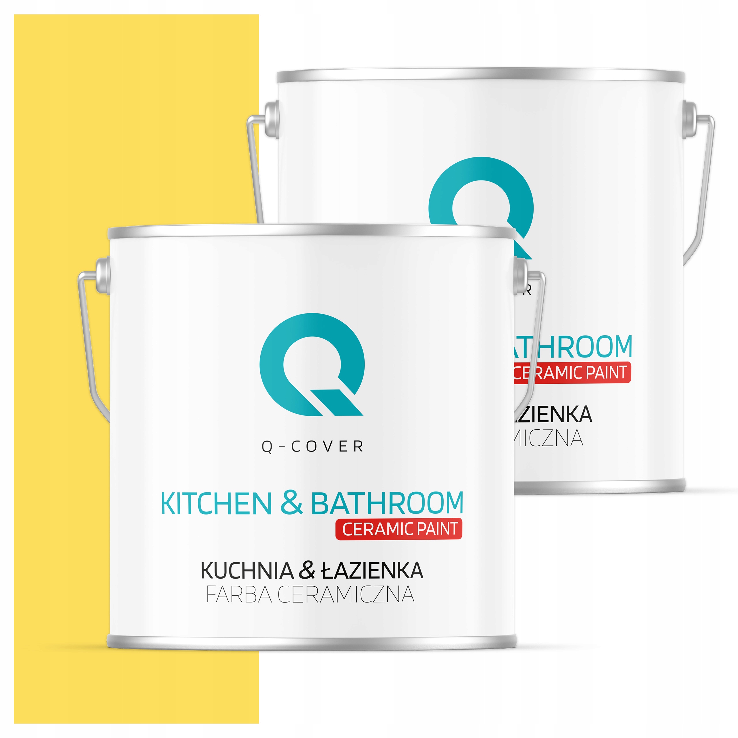 Farba do kuchyne a kúpeľne Umývateľná 5L Hlboká matná farba Žltá H6872