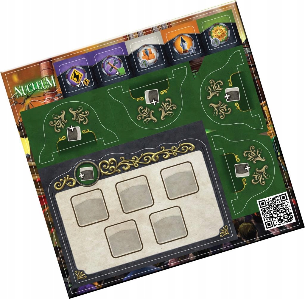 Nucleum: Half Tiles Promo Dodatek Board&Dice Unikat