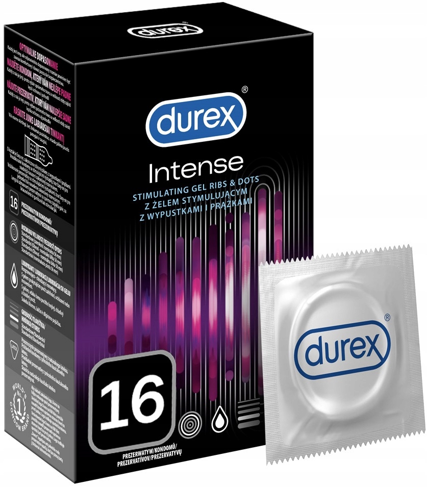 DUREX интенсивный презерватив 16PCS интенсивный оргазм - Vroda