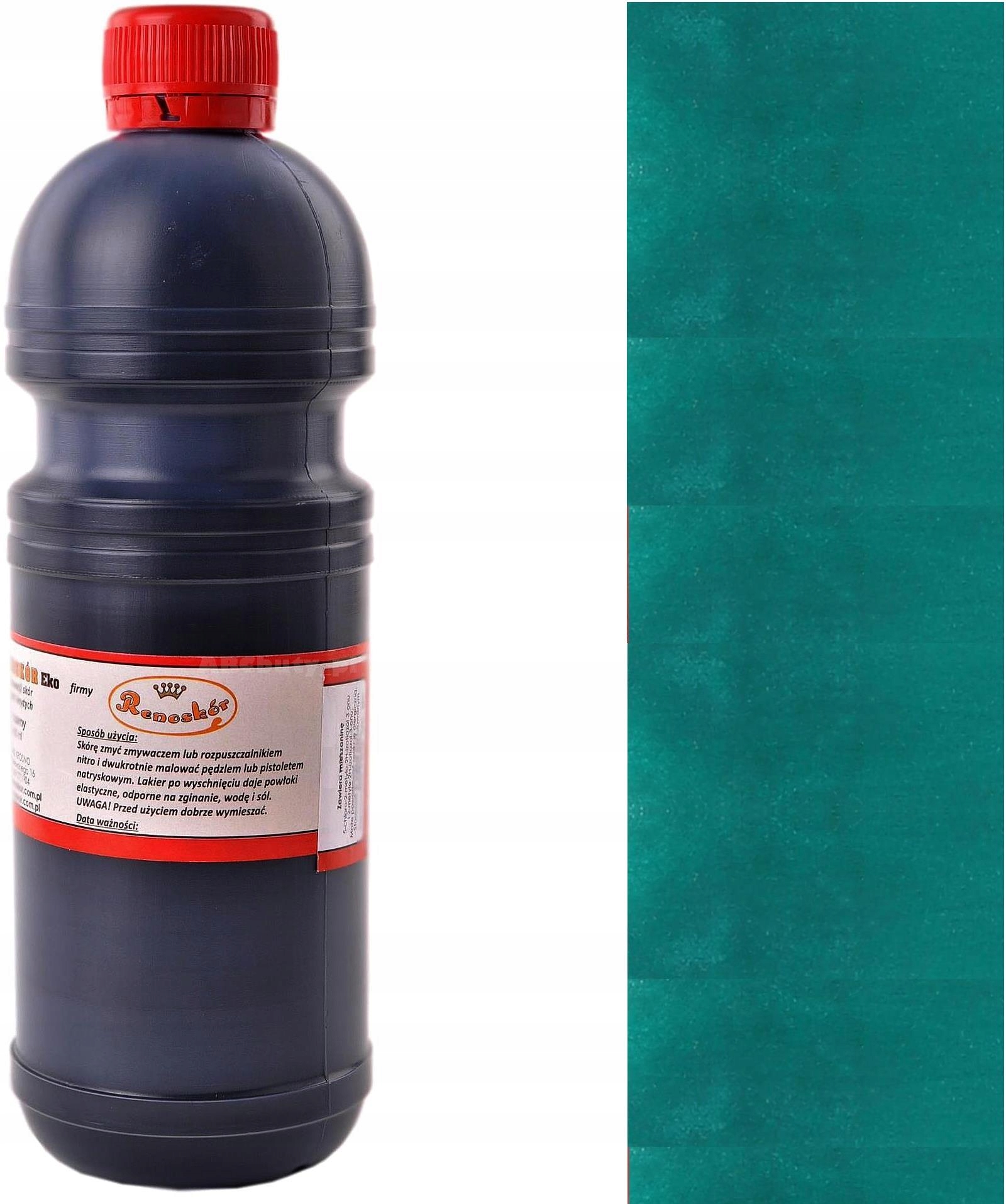 Zelená Barva Renokůž Lak Na Renovaci Pokožky Customizace Wilbra Tekutina