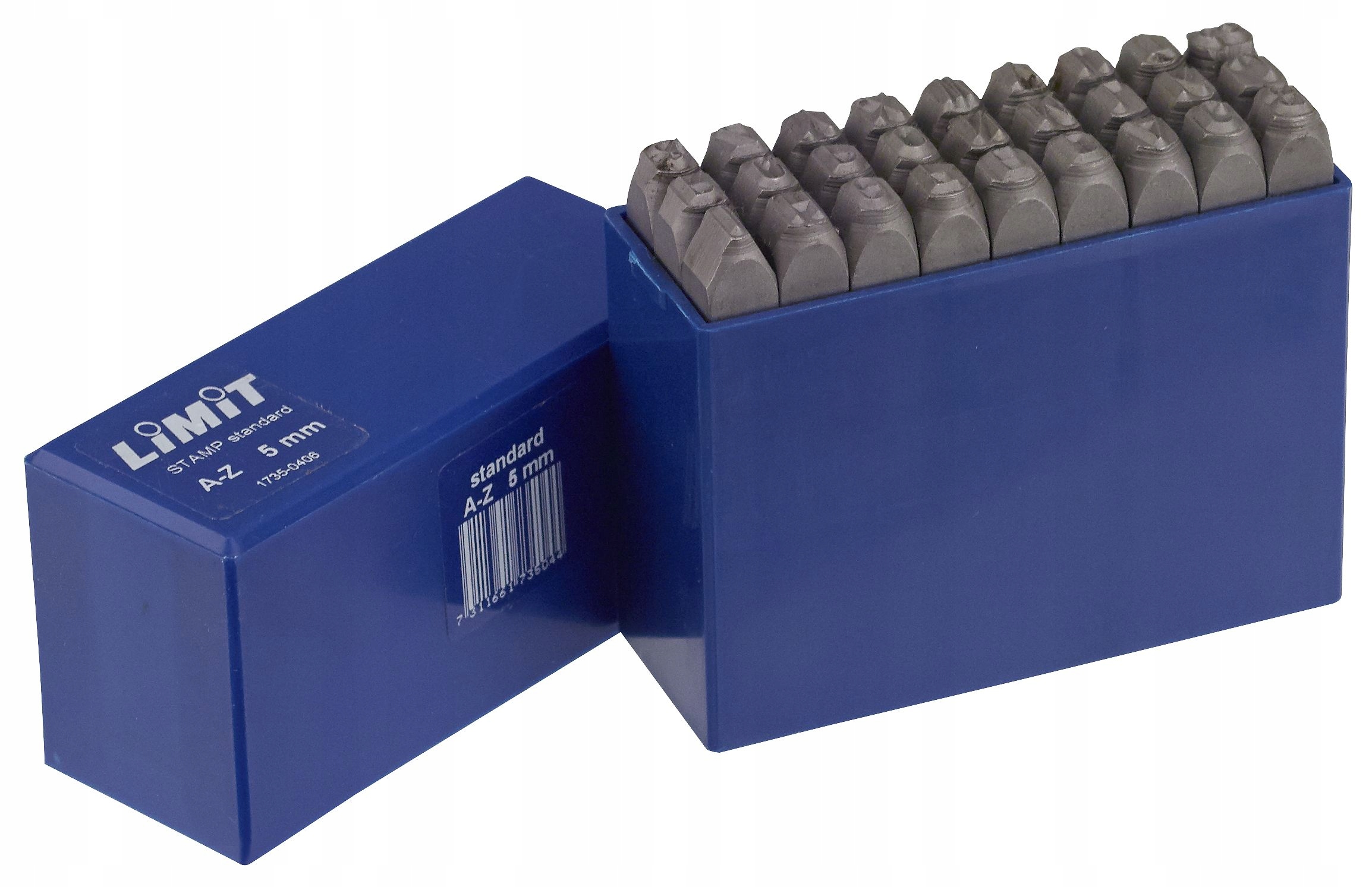 

Stemple literowe alfabetowe 2 mm do stali Limit