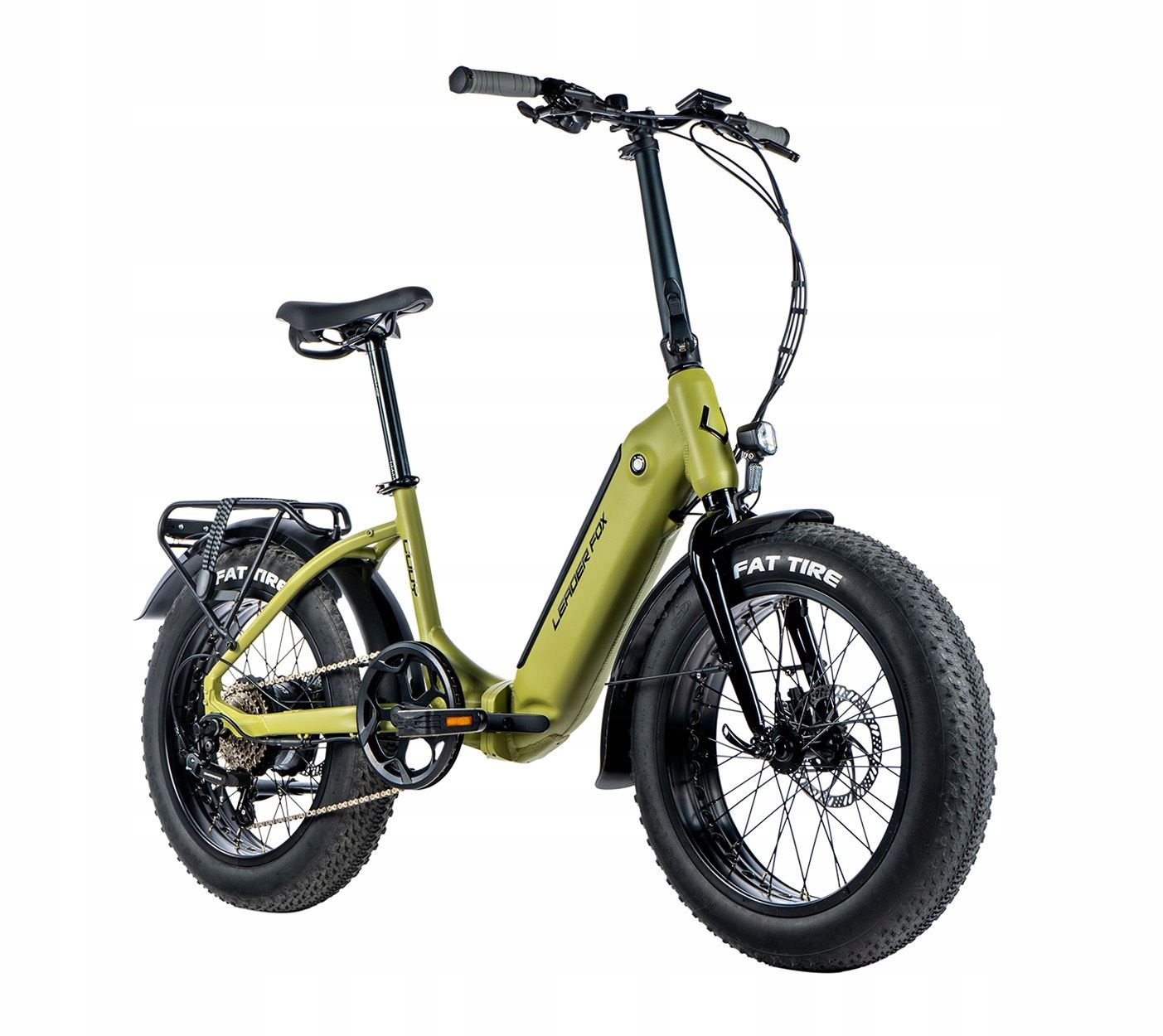 Składany rower elektryczny FatBike Leader Fox CODY 20" 16Ah K24/9/8