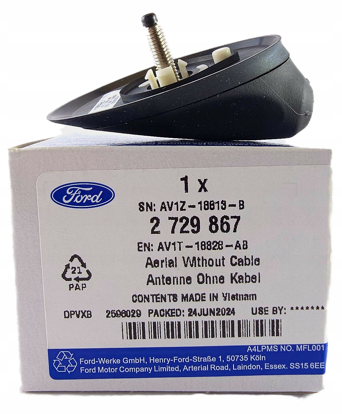 Podstawawka Anteny Ford Wiele Modeli 1738453 AV1T-18828-AA
