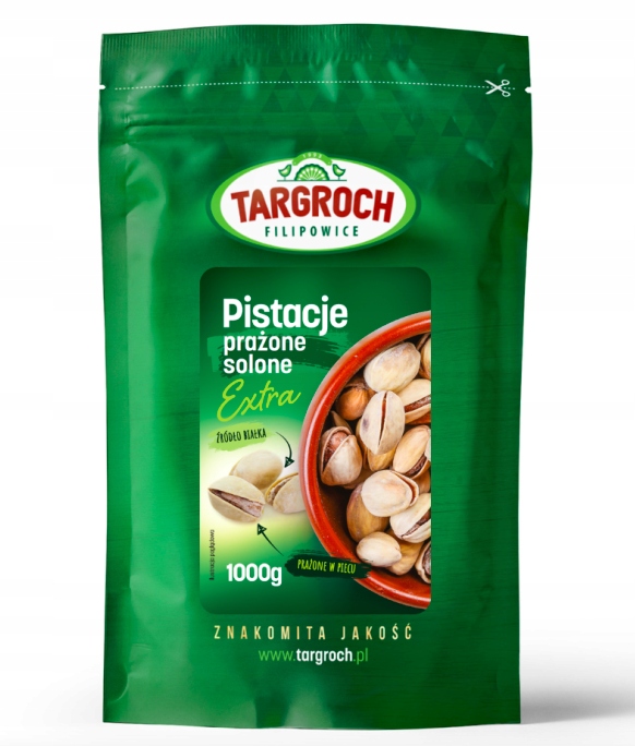 Levně Targroch Pražené a solené pistácie 1 kg