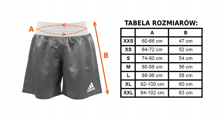 SPODENKI BOKSERSKIE ADIDAS BOXING SHORTS XL Rodzaj spodenki