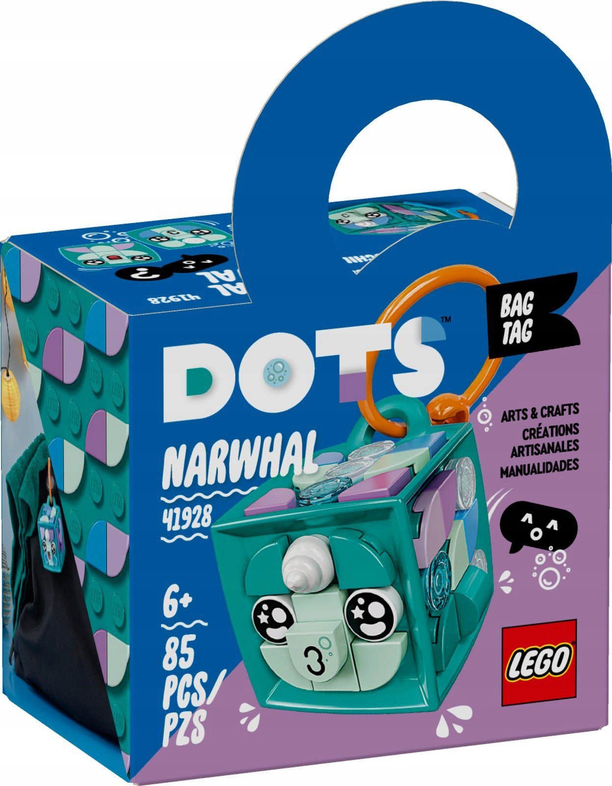 

Lego Dots 41928 Zawieszka z narwalem delfin Nowe!