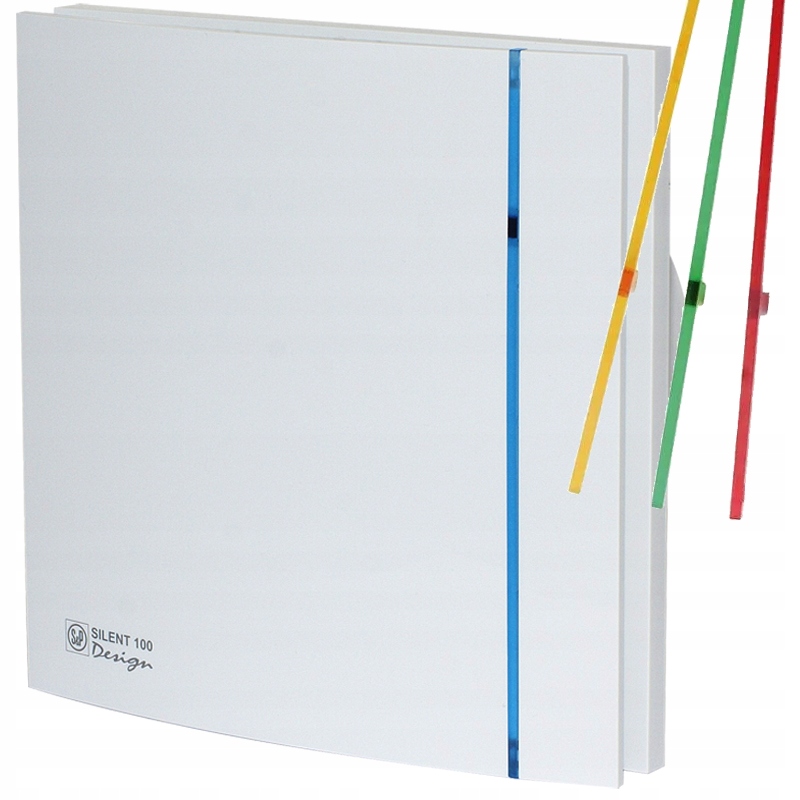 Kúpeľňový Ventilátor Tichý 100 mm Higrostat Chz