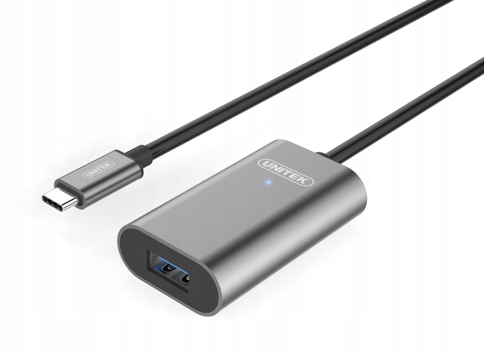 Unitek U304A wzmacniacz sygnału Usb-c na Usb(a) 5M