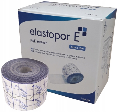 

Taśma Chirurgiczna Medyczna Elastopor 5cmx10m