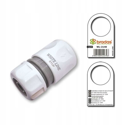 

Szybkozłącze Ze Stopem Na Wąż 1/2'' 5/8'' WL-2140