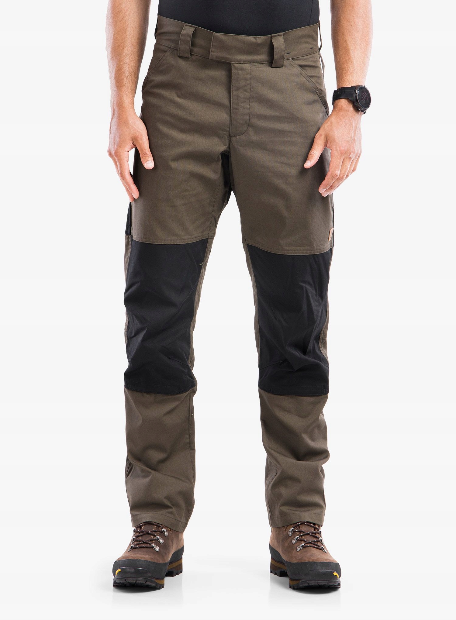 Turistické kalhoty Helikon-Tex Woodsman taiga green/black M