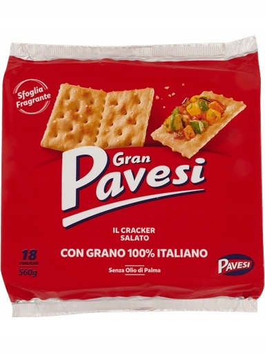 4x Pavesi Krekry Salati Cracker 560g