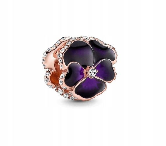 Charms ORCHIDEA do bransolet SREBRO C219