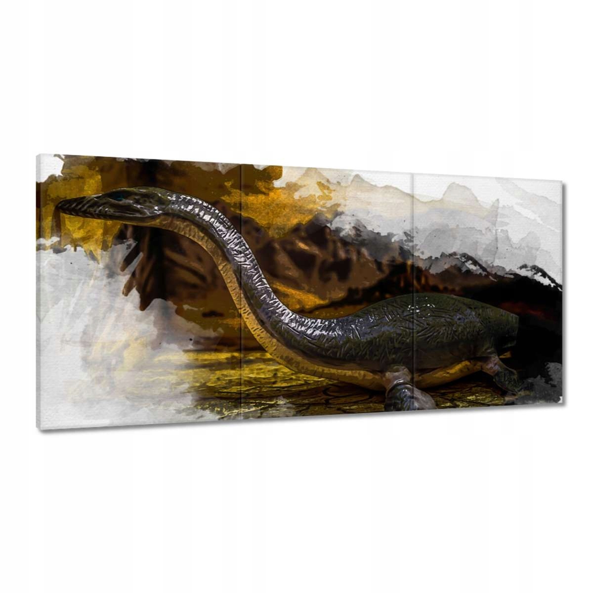 Obrazy 180x90 Dinosaurus v vitríne