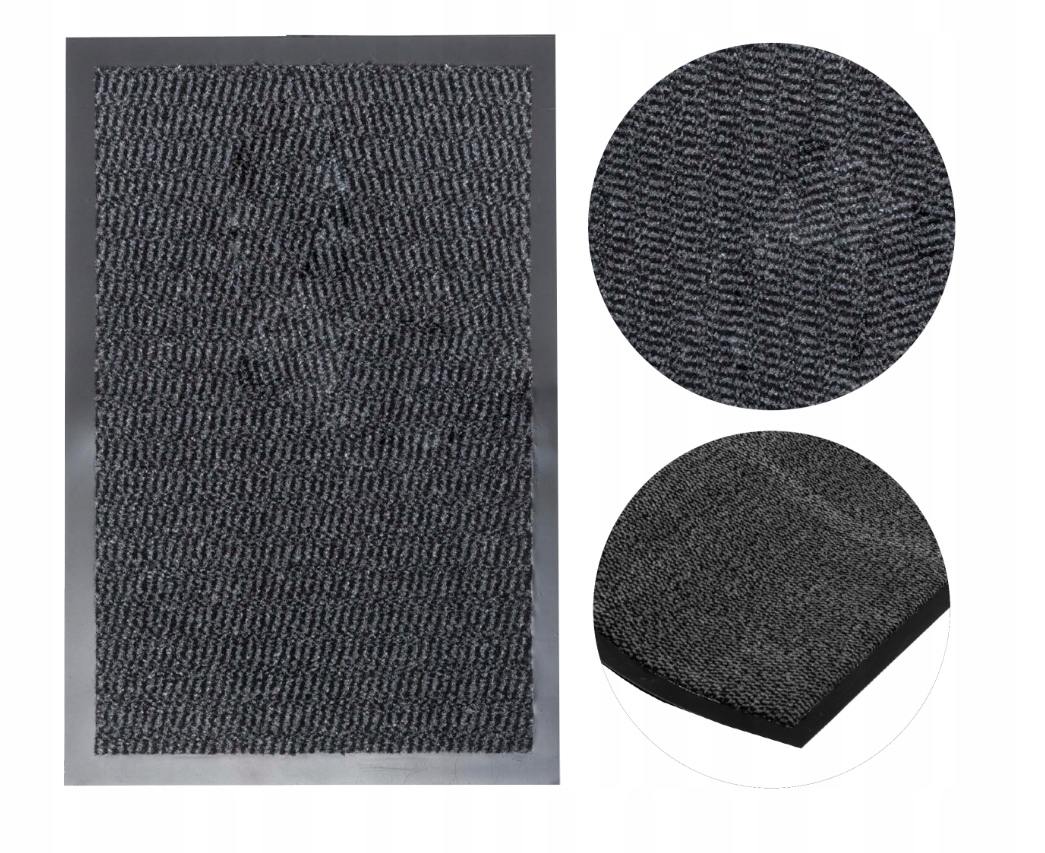 

Wycieraczka wejściowa do butów chłonna 40x60 szara