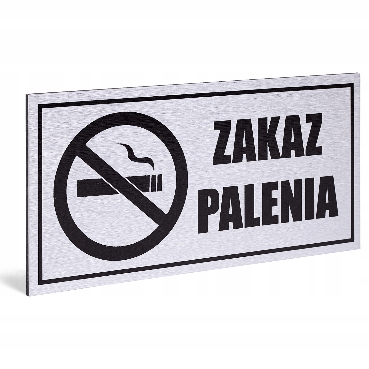 

Tabliczka Aluminium 20x10 Zakaz Palenia na Terenie
