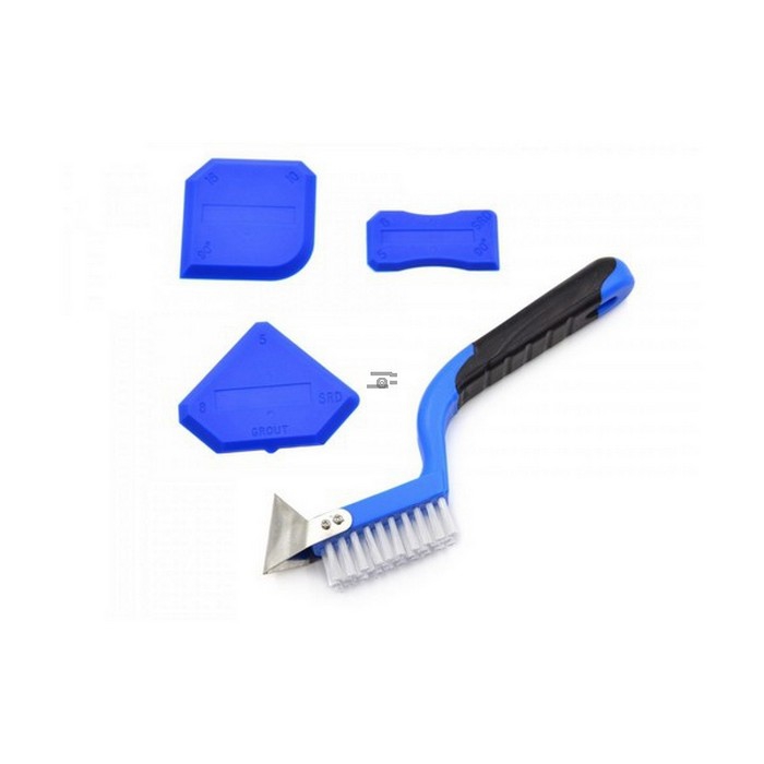 Kostki szpachelki szpatułki silikonu 3szt SZCZOTKA komplet do