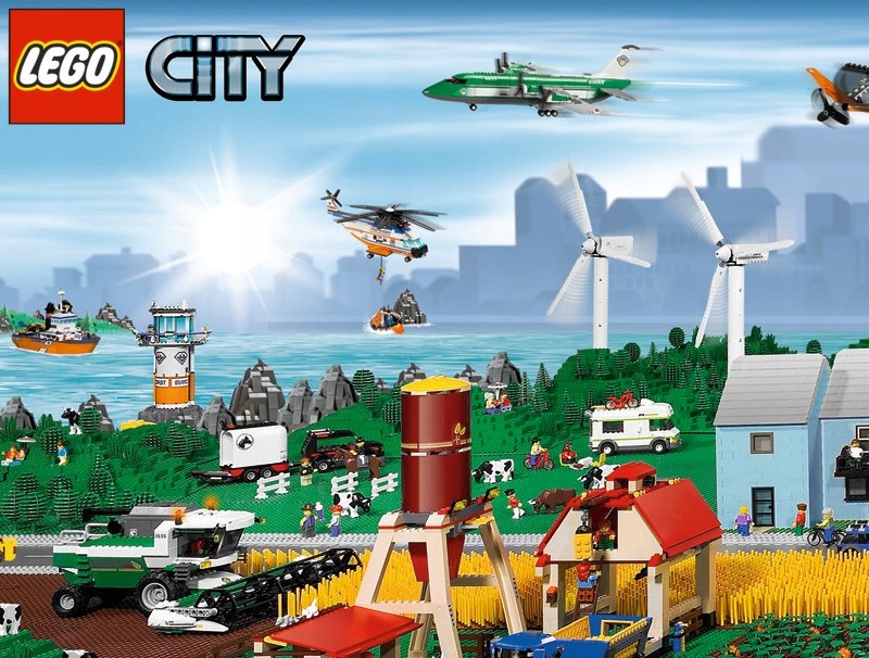 Fototapeta dla dzieci LEGO CITY XXL Promocja Rodzaj flizelinowa