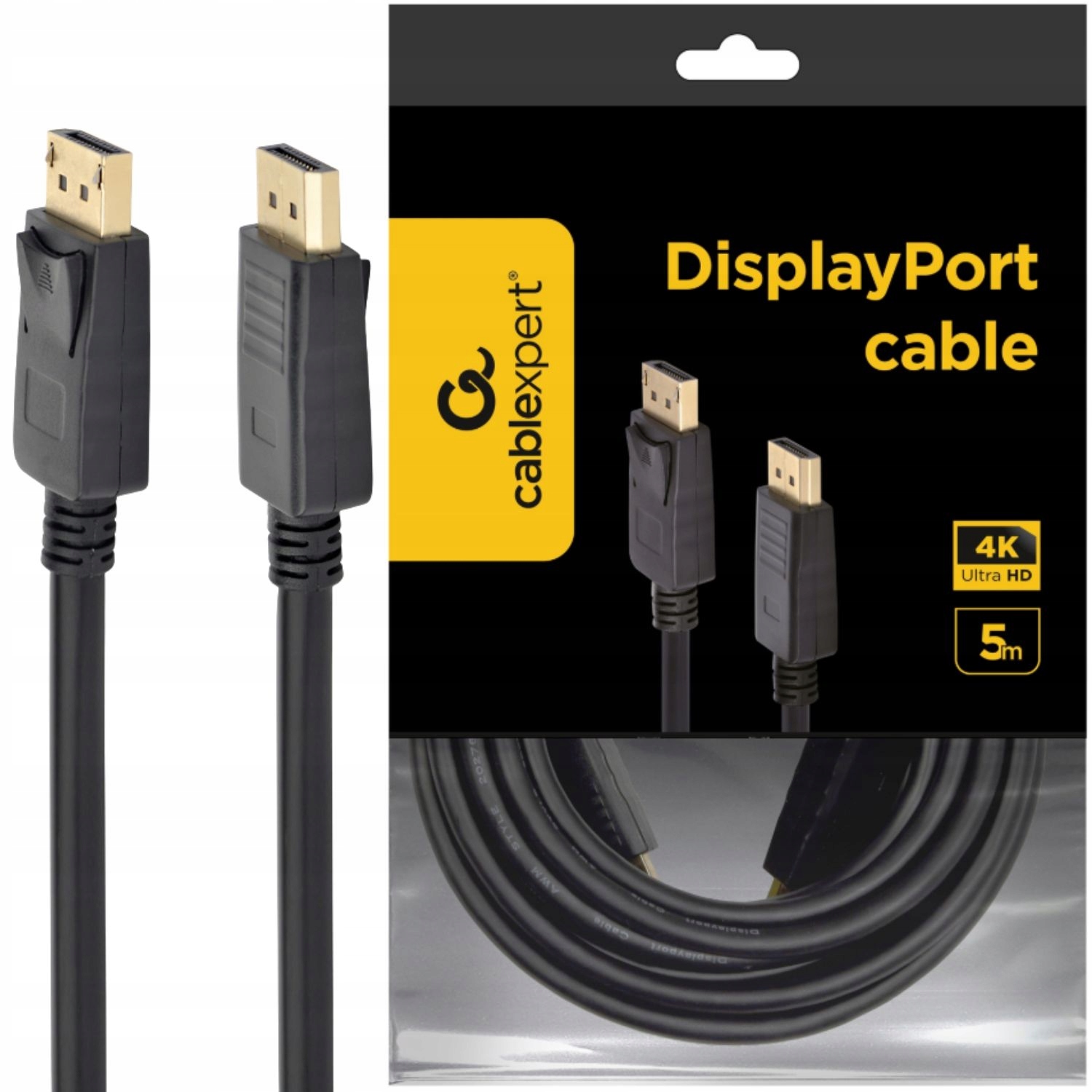 Gembird Kabel DisplayPort 4K 5m CC-DP2-5M