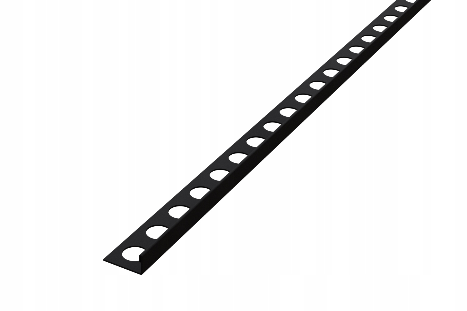 Dekorativní profil černý Mat J 12 mm x 270 cm Mt