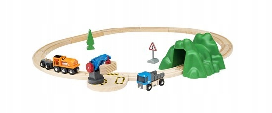 BRIO WORLD СТАРТОВЫЙ НАБОР ДЕРЕВЯННАЯ КАНАТНАЯ 33878