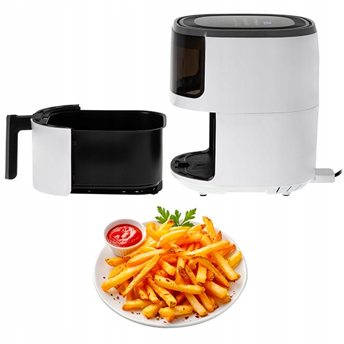 Frytkownica Beztłuszczowa Air Fryer Frytownica Duża Camry 12 Programów 5L