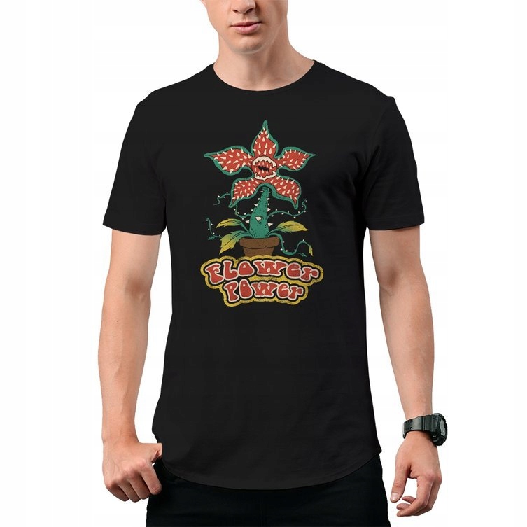 

Koszulka T-Shirt Flower Power Demogorgon XL
