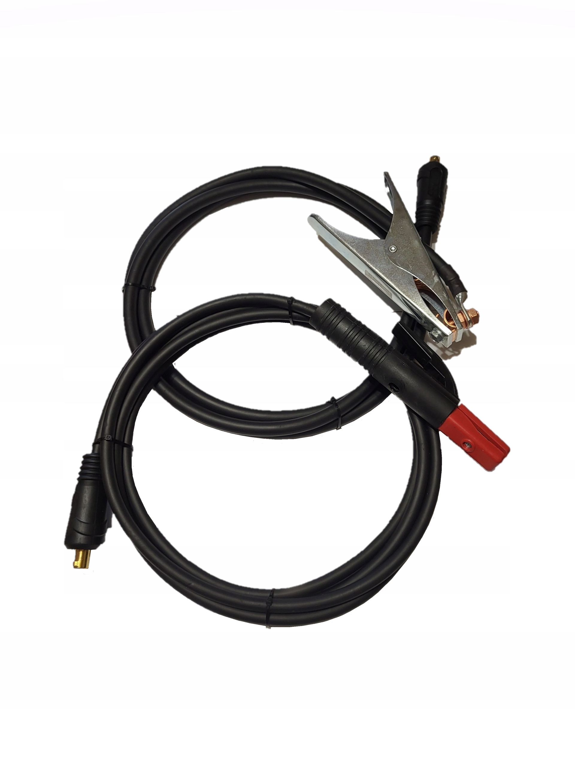 Sada Svařovacích Kabelů Pro Elektrody 25 mm 200 A Hmotnost 6 m Polské Kabely