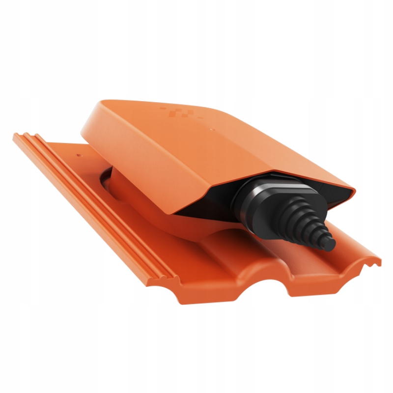 Solární Přechod na solární kabely Creaton Heidelberg Červený