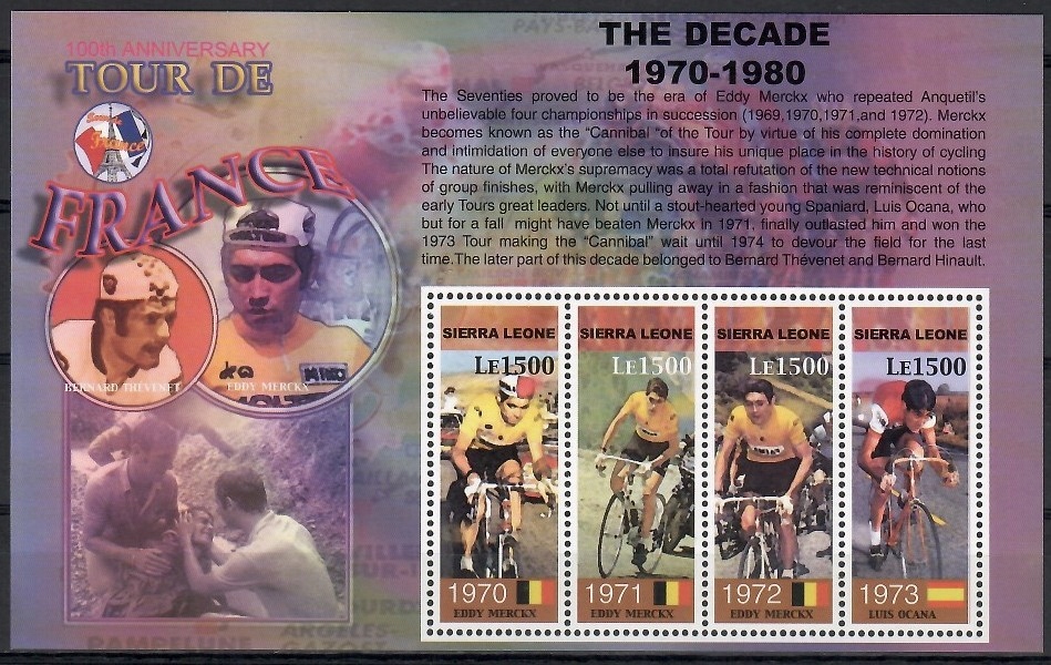 Sierra Leone 2003 Mi ark 4452-4455 Czyste **