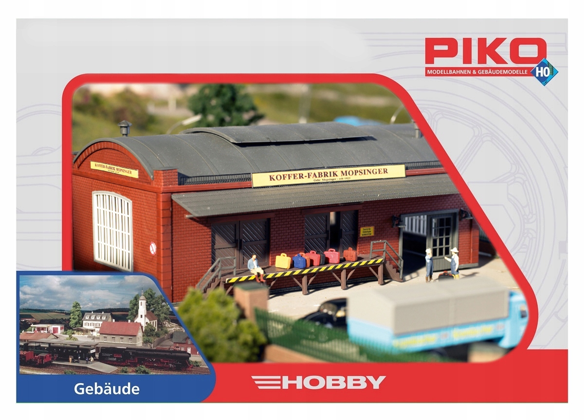 Továrna na kufry Mopsinger H0 1:87