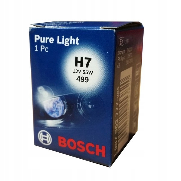 

Bosch Pure Light H7 12V 55W żarówka halogenowa