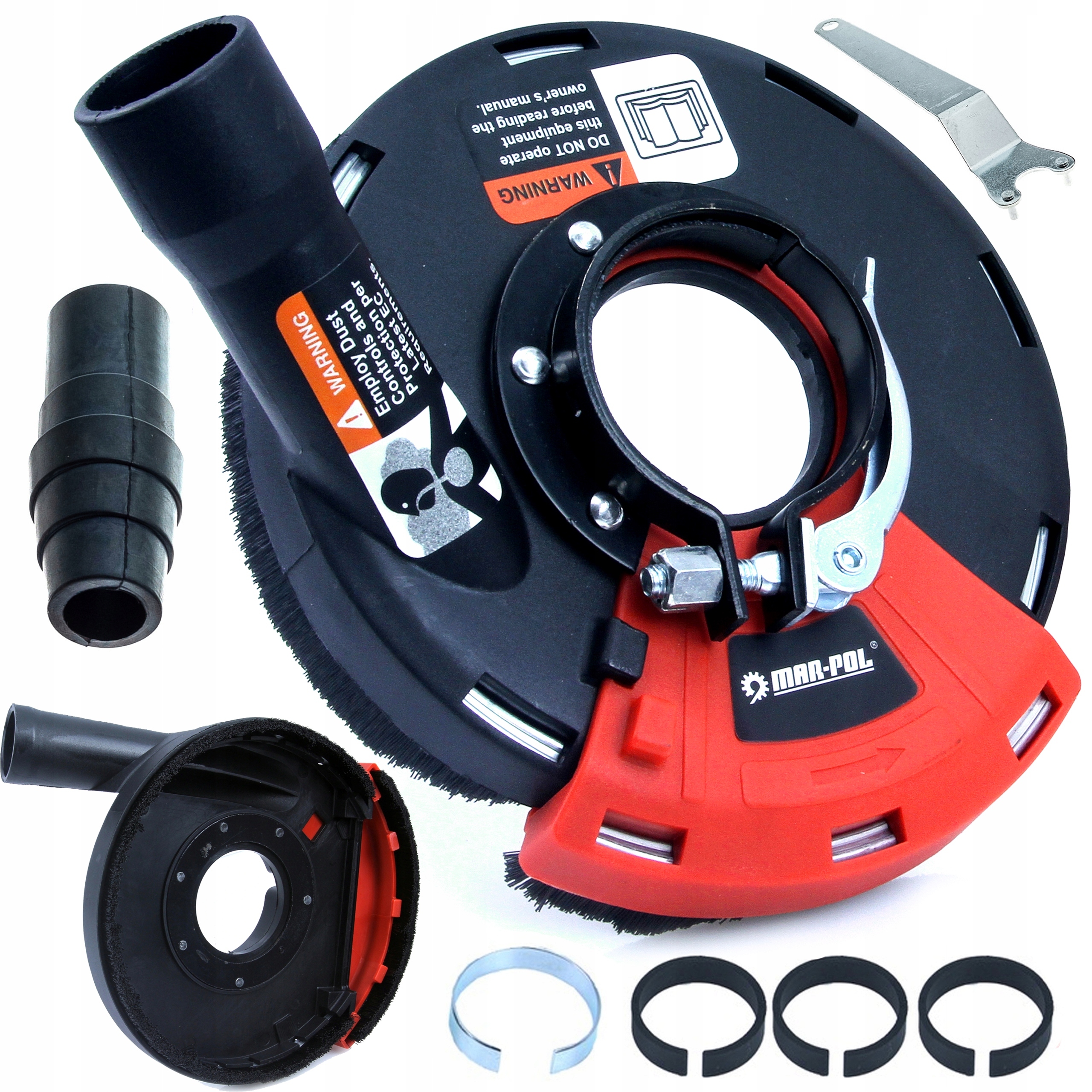 OSŁONA PRZECIWPYŁOWA DO SZLIFIERKI 125 ODSYSAJĄCA