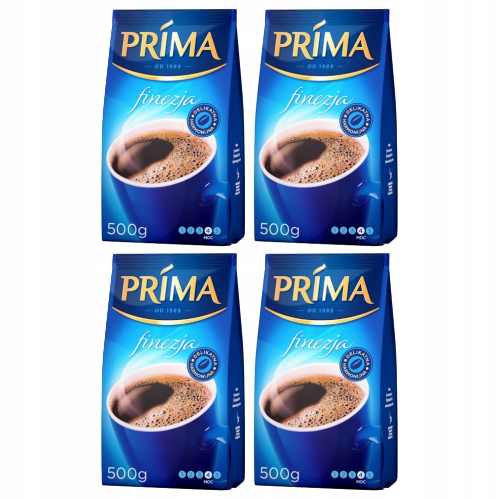 Kawa mielona Prima Finezja 4x 500g