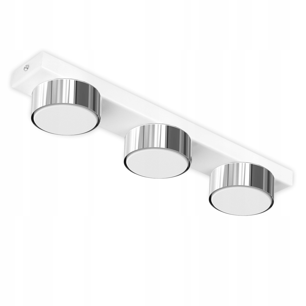 Moderní Stropní Svítidlo Stropní Svítidlo Led Loft GX53 Bílý Chrom