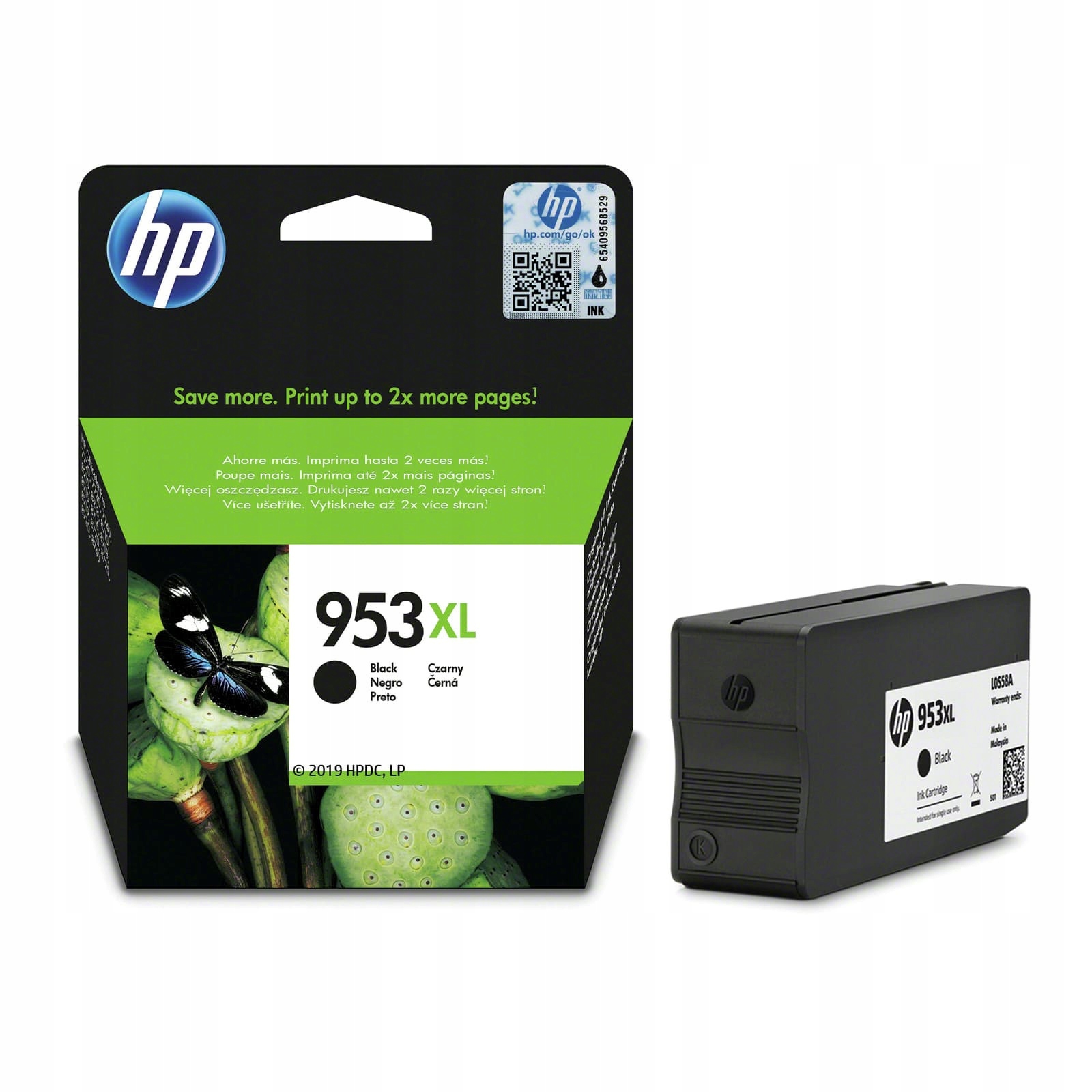

Tusz Hp 953XL Black L0S70AE 42,5 ml Oryginał