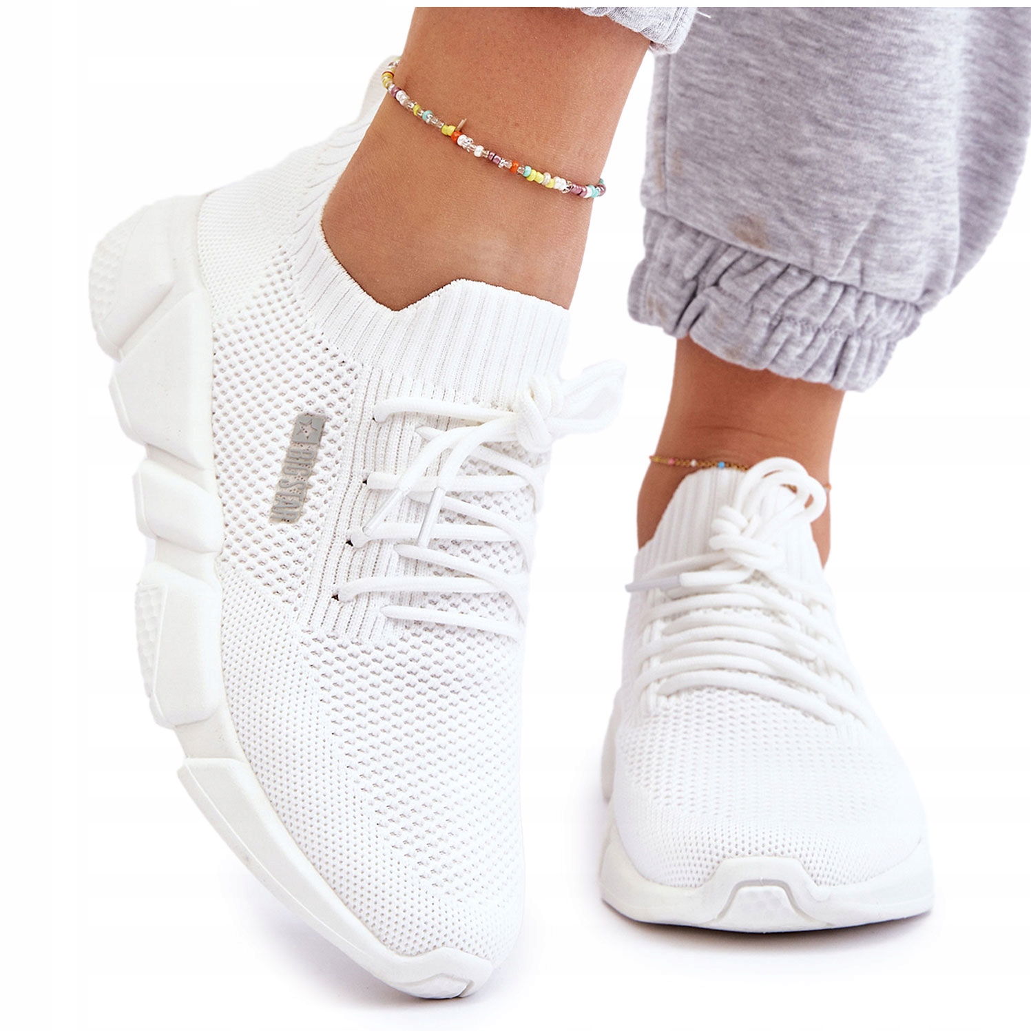 

Sneakersy Memory Foam Big Star JJ274268 Białe 37